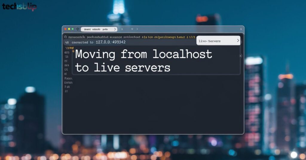 Moving from Localhost to Live Servers