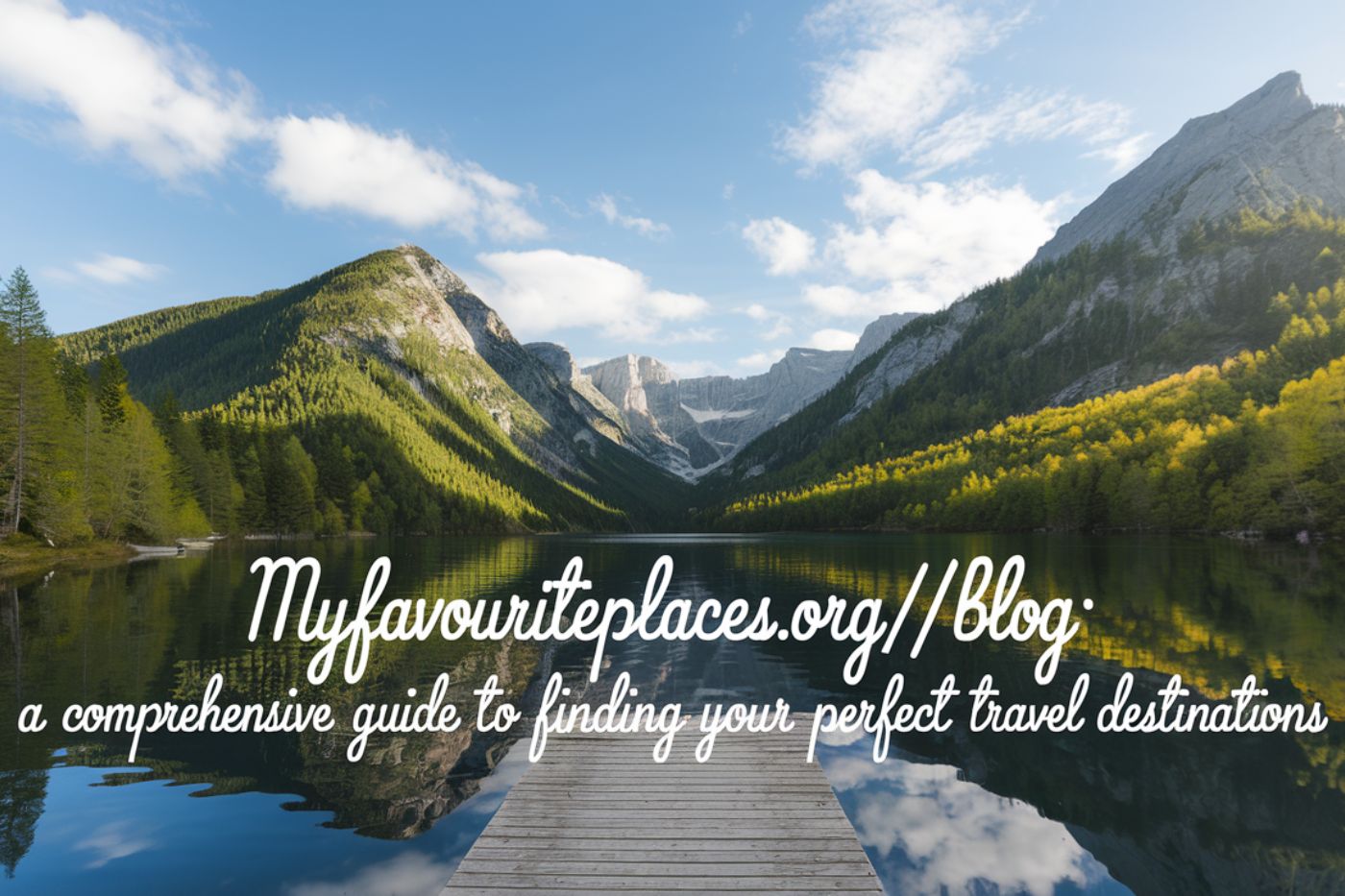 MyFavouritePlaces.org:// blog: A Comprehensive Guide to Finding Your Perfect Travel Destinations