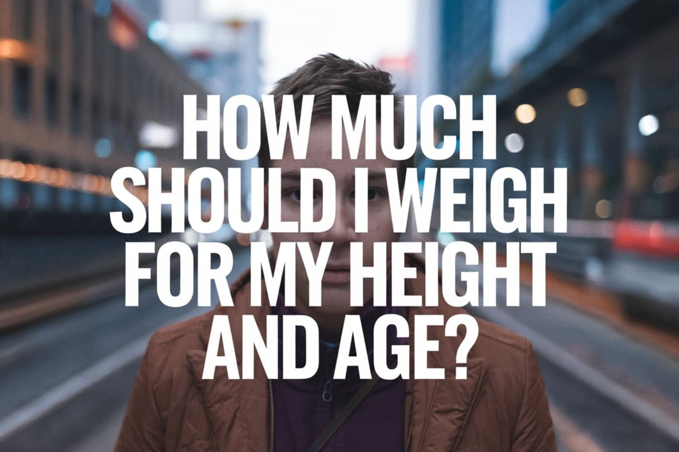 Ideal weight : How Much Should I Weigh for My Height and Age?