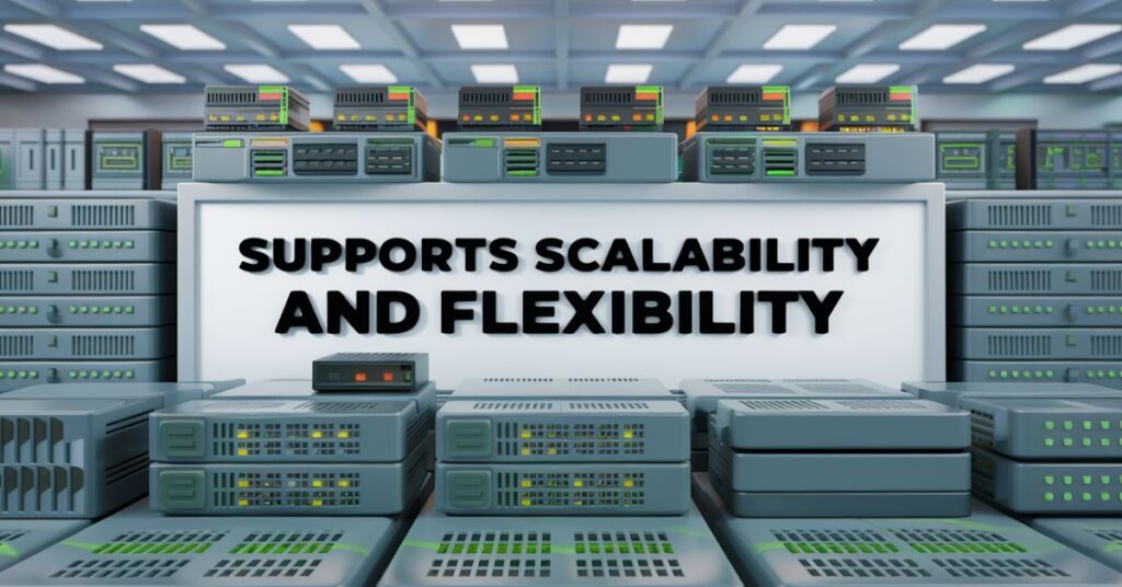 Supports Scalability and Flexibility