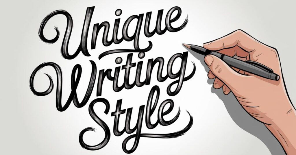 Unique Writing Style