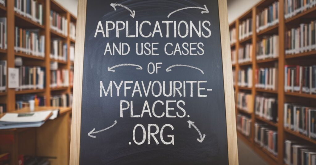 Applications and Use Cases of MyFavouritePlaces.org