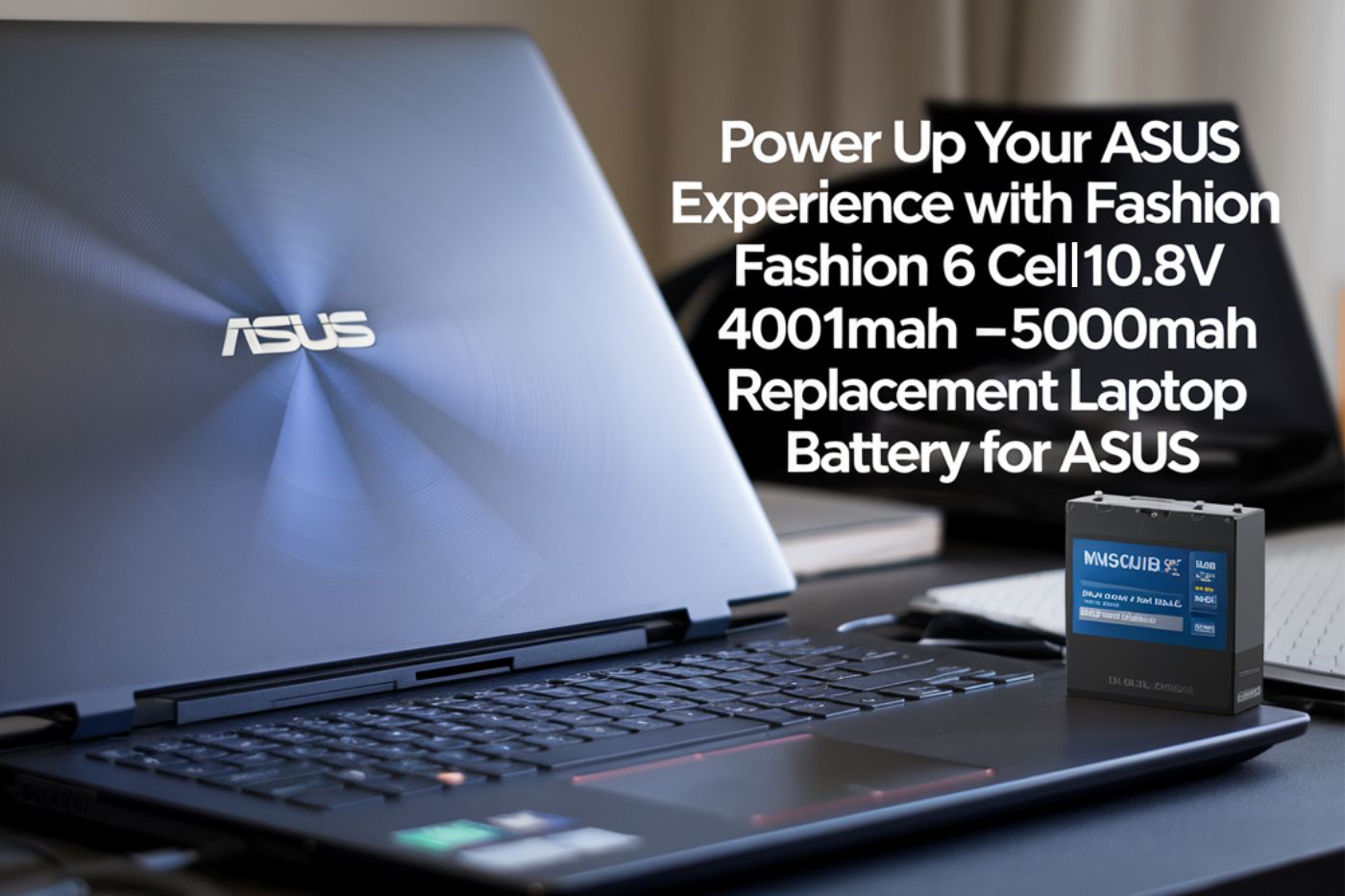 Power Up Your ASUS Experience with Fashion 6 Cell 10.8V 4001mAh-5000mAh Replacement Laptop Battery for ASUS