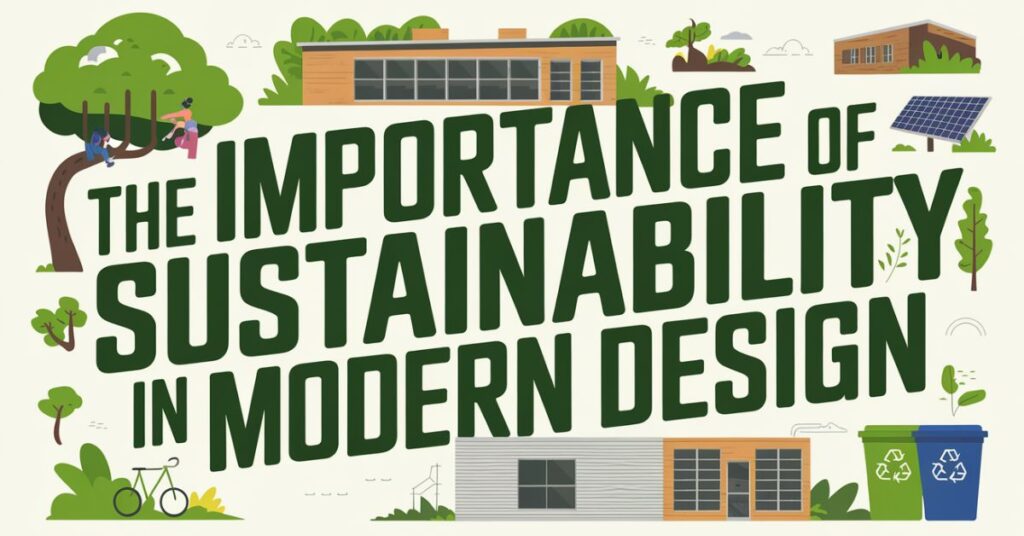 The Importance of Sustainability in Modern Design