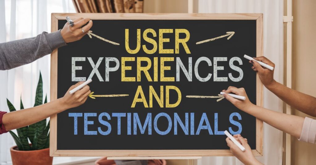 User Experiences and Testimonials