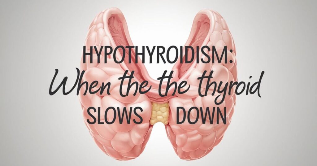 Hypothyroidism: When the Thyroid Slows Down